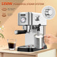 Cercisu Espresso Machine,  for Latte and Cappuccino, Coffee Machine with 40oz Removable Water Tank for Home
