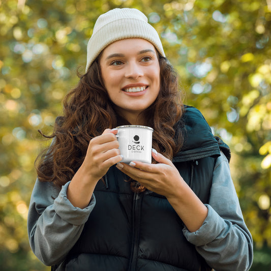 Deck-Coffee Enamel Mug